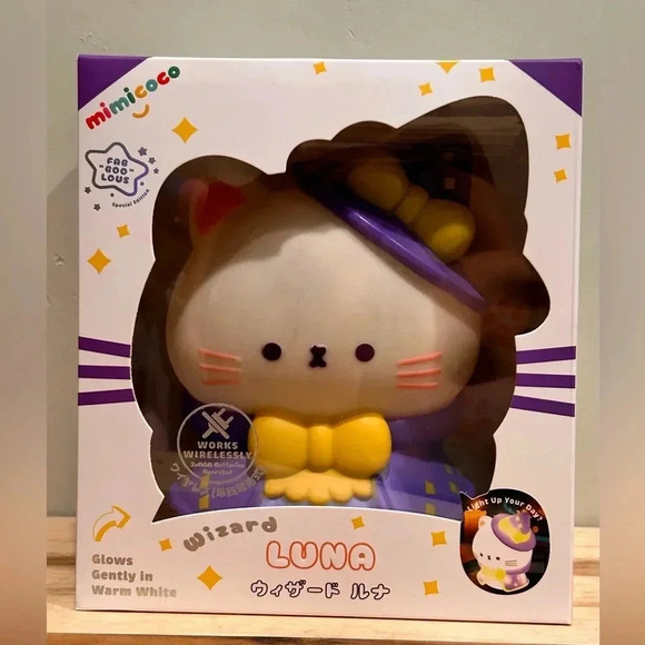 Mimicoco Wizard Luna Soft Silicone Warm White Mood Light. Brand New In Box. - Picture 2 of 9